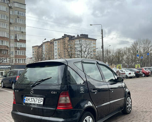 Черный Мерседес А класс, объемом двигателя 1.69 л и пробегом 290 тыс. км за 2200 $, фото 5 на Automoto.ua