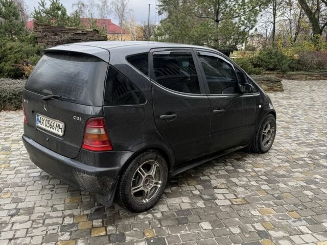 Черный Мерседес А класс, объемом двигателя 1.7 л и пробегом 240 тыс. км за 3500 $, фото 3 на Automoto.ua