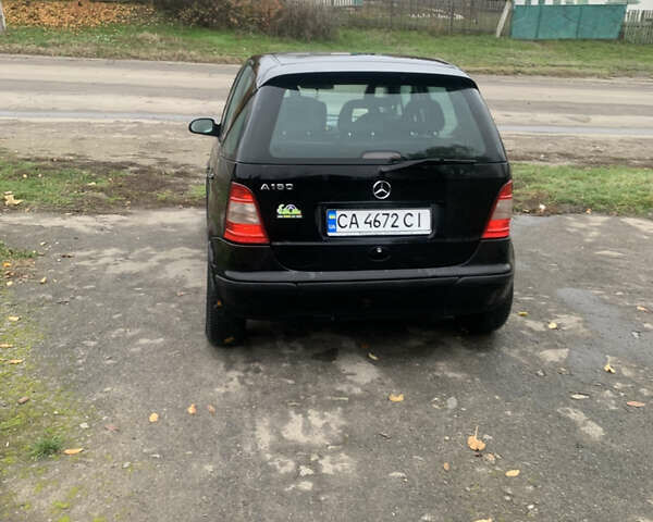 Черный Мерседес А класс, объемом двигателя 1.6 л и пробегом 201 тыс. км за 2999 $, фото 9 на Automoto.ua
