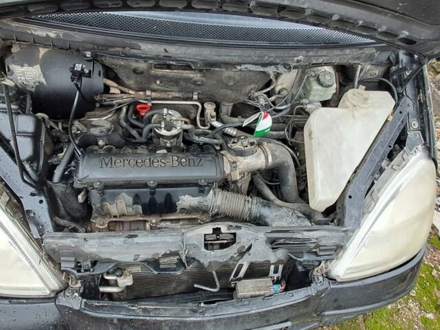 Мерседес А класс 2000 в Черткове на Automoto.ua Черный Мерседес А класс, объемом двигателя 1.7 л и пробегом 410 тыс. км за 1100 $, фото 3 на Automoto.ua