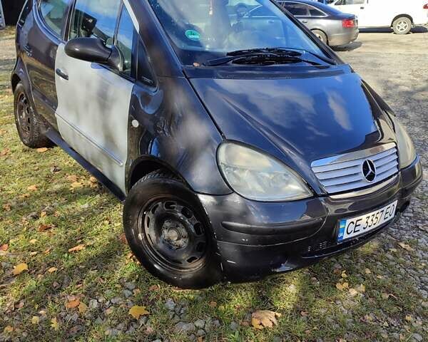 Чорний Мерседес А клас, об'ємом двигуна 1.37 л та пробігом 262 тис. км за 2500 $, фото 9 на Automoto.ua