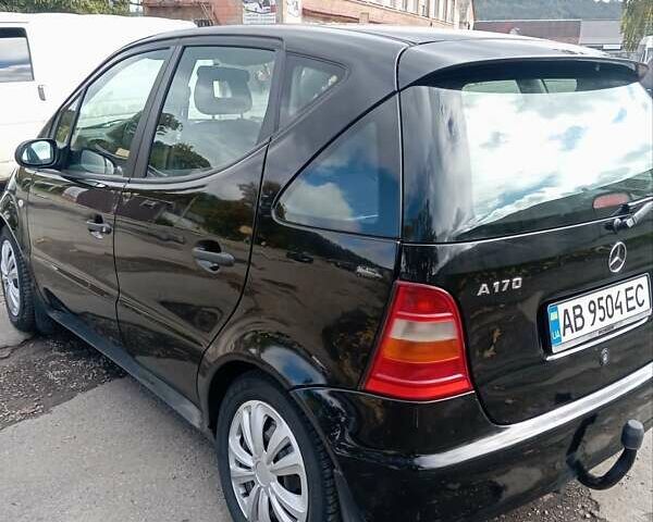 Черный Мерседес А класс, объемом двигателя 1.69 л и пробегом 270 тыс. км за 3100 $, фото 7 на Automoto.ua