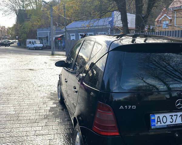 Черный Мерседес А класс, объемом двигателя 1.7 л и пробегом 370 тыс. км за 2750 $, фото 7 на Automoto.ua