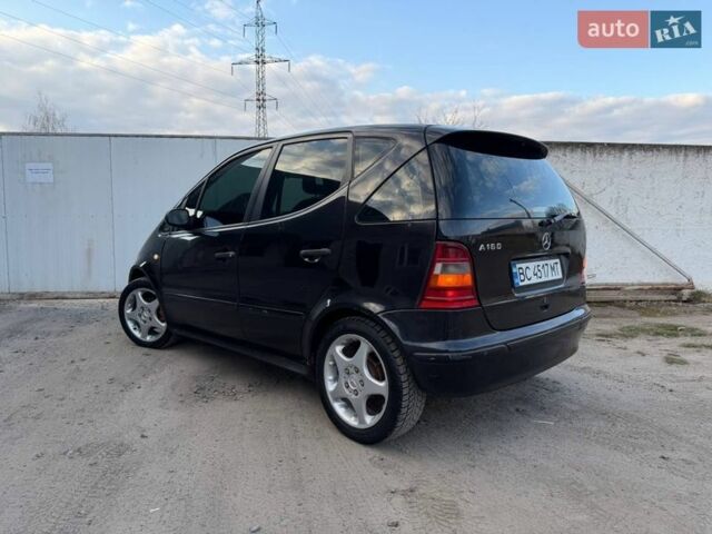 Чорний Мерседес А клас, об'ємом двигуна 1.6 л та пробігом 226 тис. км за 1999 $, фото 13 на Automoto.ua