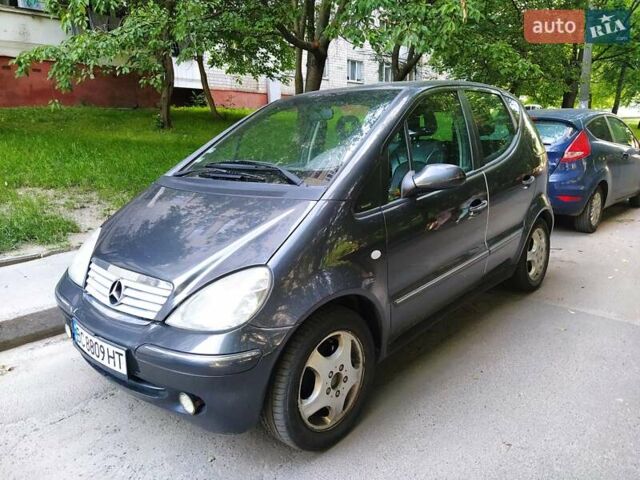 Черный Мерседес А класс, объемом двигателя 1.69 л и пробегом 215 тыс. км за 2913 $, фото 3 на Automoto.ua