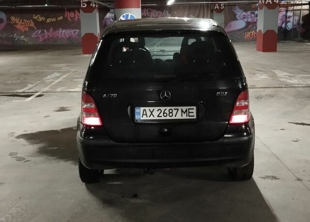 Чорний Мерседес А клас, об'ємом двигуна 1.7 л та пробігом 246 тис. км за 4200 $, фото 5 на Automoto.ua