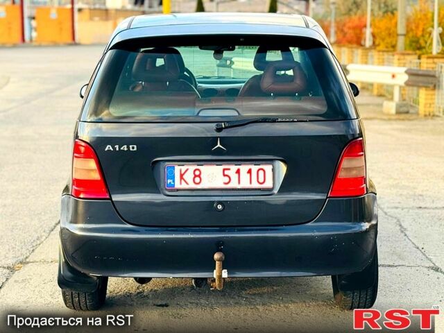 Чорний Мерседес А клас, об'ємом двигуна 1.4 л та пробігом 280 тис. км за 1350 $, фото 4 на Automoto.ua