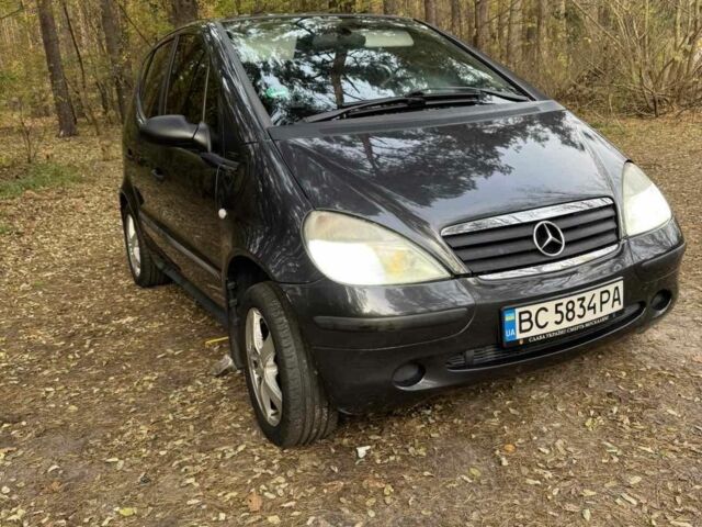 Черный Мерседес А класс, объемом двигателя 1.4 л и пробегом 214 тыс. км за 4500 $, фото 4 на Automoto.ua