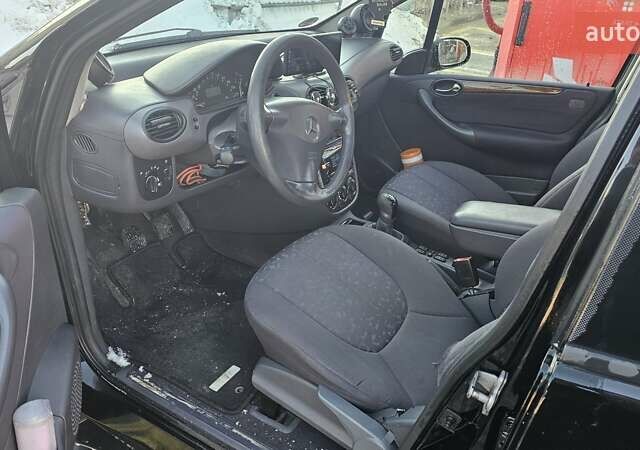 Чорний Мерседес А клас, об'ємом двигуна 1.6 л та пробігом 208 тис. км за 3400 $, фото 7 на Automoto.ua