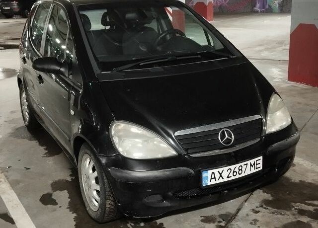 Чорний Мерседес А клас, об'ємом двигуна 1.7 л та пробігом 246 тис. км за 4200 $, фото 10 на Automoto.ua