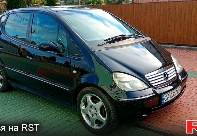 Черный Мерседес А класс, объемом двигателя 1.7 л и пробегом 294 тыс. км за 4200 $, фото 2 на Automoto.ua