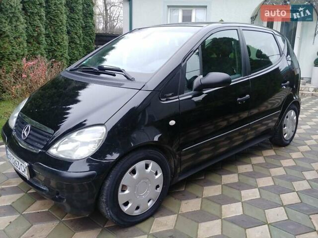 Черный Мерседес А класс, объемом двигателя 1.69 л и пробегом 270 тыс. км за 3500 $, фото 1 на Automoto.ua