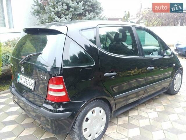 Черный Мерседес А класс, объемом двигателя 1.69 л и пробегом 270 тыс. км за 3500 $, фото 7 на Automoto.ua