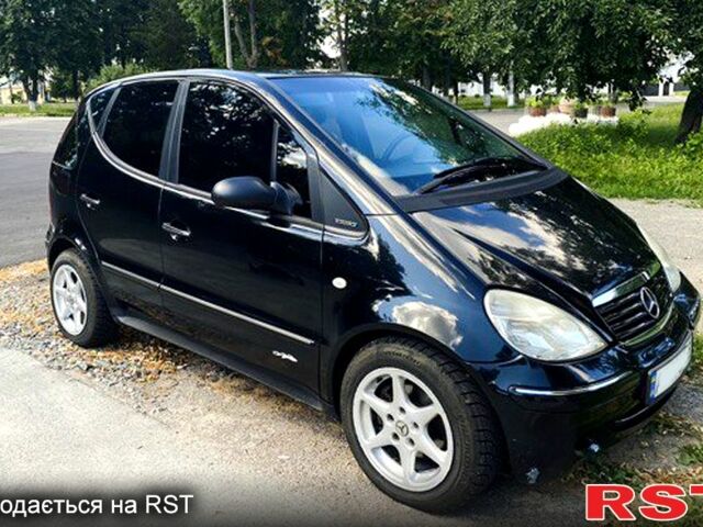 Черный Мерседес А класс, объемом двигателя 17 л и пробегом 236 тыс. км за 3750 $, фото 1 на Automoto.ua