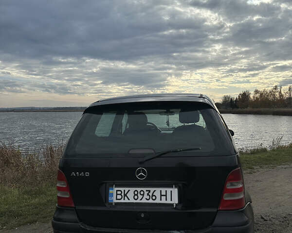 Чорний Мерседес А клас, об'ємом двигуна 1.4 л та пробігом 229 тис. км за 2650 $, фото 7 на Automoto.ua