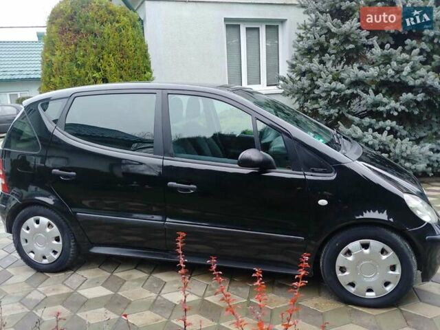 Черный Мерседес А класс, объемом двигателя 1.69 л и пробегом 270 тыс. км за 3500 $, фото 5 на Automoto.ua