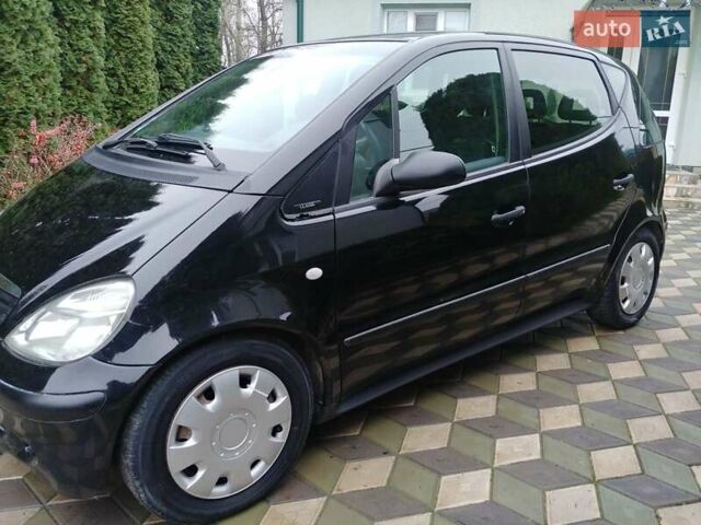 Черный Мерседес А класс, объемом двигателя 1.69 л и пробегом 270 тыс. км за 3500 $, фото 11 на Automoto.ua