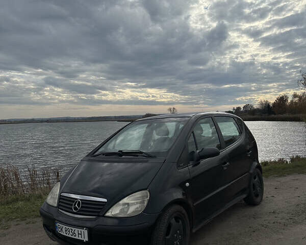 Чорний Мерседес А клас, об'ємом двигуна 1.4 л та пробігом 229 тис. км за 2650 $, фото 5 на Automoto.ua