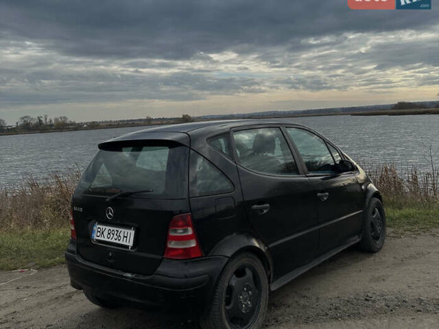 Чорний Мерседес А клас, об'ємом двигуна 1.4 л та пробігом 229 тис. км за 2650 $, фото 9 на Automoto.ua