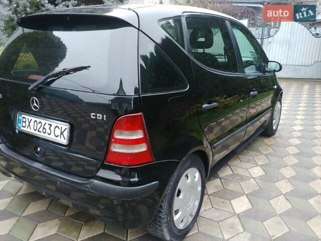 Черный Мерседес А класс, объемом двигателя 1.69 л и пробегом 270 тыс. км за 3500 $, фото 8 на Automoto.ua