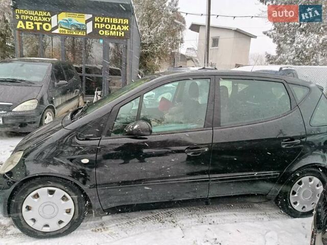 Черный Мерседес А класс, объемом двигателя 1.7 л и пробегом 270 тыс. км за 4300 $, фото 4 на Automoto.ua