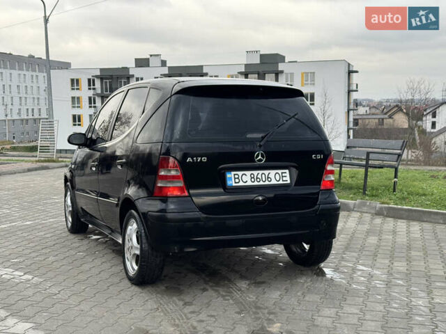 Черный Мерседес А класс, объемом двигателя 1.69 л и пробегом 213 тыс. км за 4150 $, фото 5 на Automoto.ua