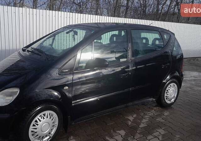 Чорний Мерседес А клас, об'ємом двигуна 1.69 л та пробігом 224 тис. км за 2800 $, фото 8 на Automoto.ua