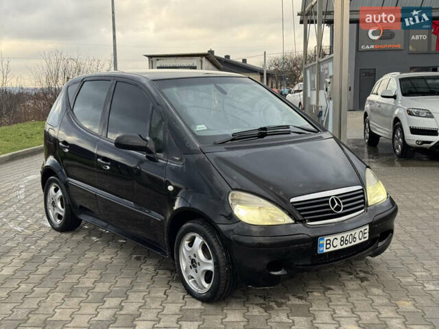 Черный Мерседес А класс, объемом двигателя 1.69 л и пробегом 213 тыс. км за 4150 $, фото 2 на Automoto.ua