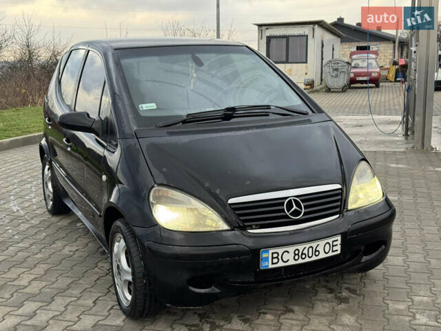 Черный Мерседес А класс, объемом двигателя 1.69 л и пробегом 213 тыс. км за 4150 $, фото 1 на Automoto.ua