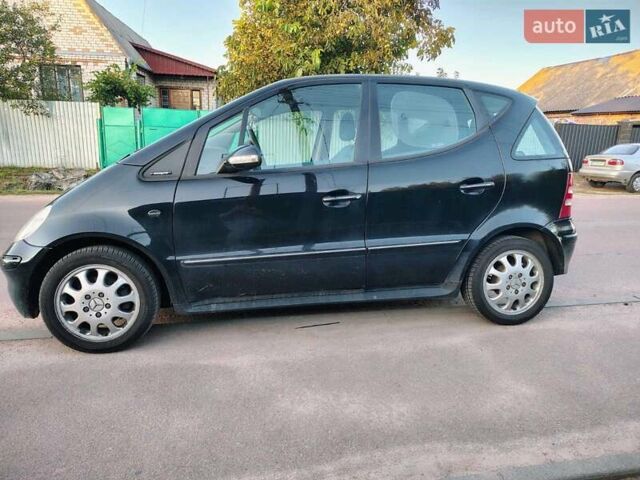 Черный Мерседес А класс, объемом двигателя 1.69 л и пробегом 240 тыс. км за 4150 $, фото 6 на Automoto.ua