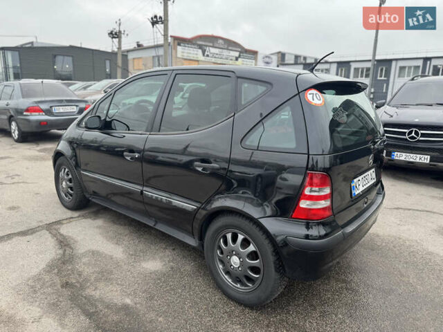 Черный Мерседес А класс, объемом двигателя 1.6 л и пробегом 210 тыс. км за 4500 $, фото 7 на Automoto.ua