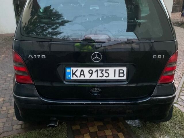Чорний Мерседес А клас, об'ємом двигуна 1.7 л та пробігом 220 тис. км за 3550 $, фото 12 на Automoto.ua