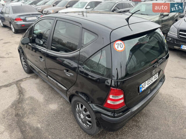 Черный Мерседес А класс, объемом двигателя 1.6 л и пробегом 210 тыс. км за 4500 $, фото 12 на Automoto.ua