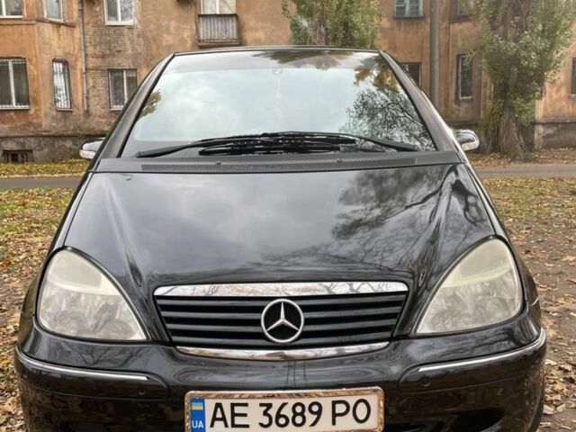 Чорний Мерседес А клас, об'ємом двигуна 1.4 л та пробігом 200 тис. км за 3950 $, фото 1 на Automoto.ua