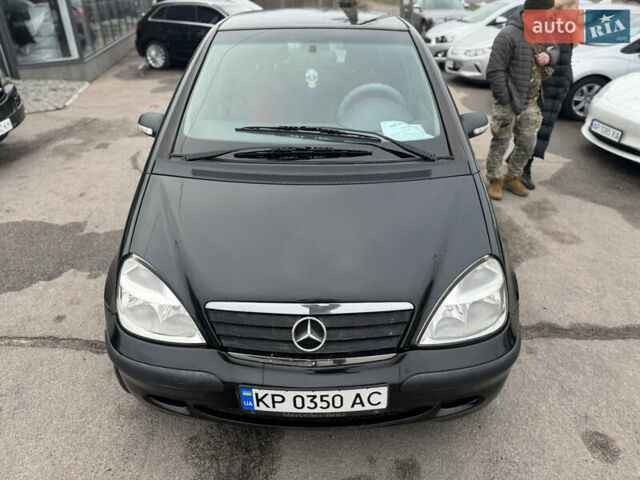 Черный Мерседес А класс, объемом двигателя 1.6 л и пробегом 210 тыс. км за 4500 $, фото 9 на Automoto.ua