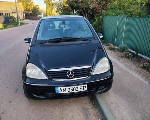 Черный Мерседес А класс, объемом двигателя 1.69 л и пробегом 240 тыс. км за 4150 $, фото 8 на Automoto.ua