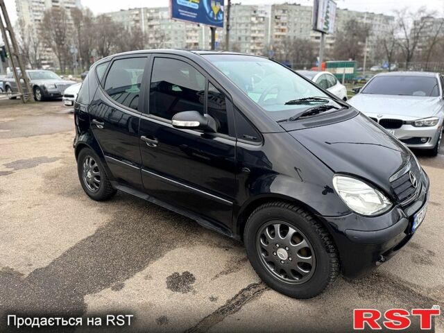 Чорний Мерседес А клас, об'ємом двигуна 1.6 л та пробігом 210 тис. км за 4500 $, фото 6 на Automoto.ua