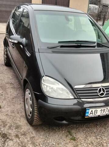 Черный Мерседес А класс, объемом двигателя 1.6 л и пробегом 210 тыс. км за 4300 $, фото 11 на Automoto.ua