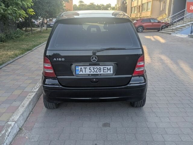 Чорний Мерседес А клас, об'ємом двигуна 1.6 л та пробігом 176 тис. км за 3450 $, фото 1 на Automoto.ua