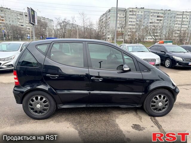 Чорний Мерседес А клас, об'ємом двигуна 1.6 л та пробігом 210 тис. км за 4500 $, фото 5 на Automoto.ua