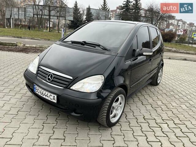 Черный Мерседес А класс, объемом двигателя 1.6 л и пробегом 79 тыс. км за 5950 $, фото 5 на Automoto.ua