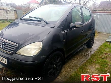 Чорний Мерседес А клас, об'ємом двигуна 1.7 л та пробігом 300 тис. км за 3200 $, фото 4 на Automoto.ua