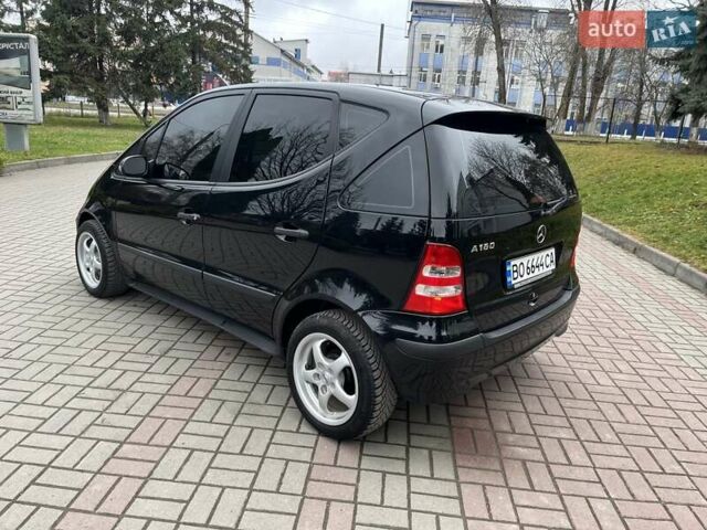 Черный Мерседес А класс, объемом двигателя 1.6 л и пробегом 79 тыс. км за 5950 $, фото 37 на Automoto.ua