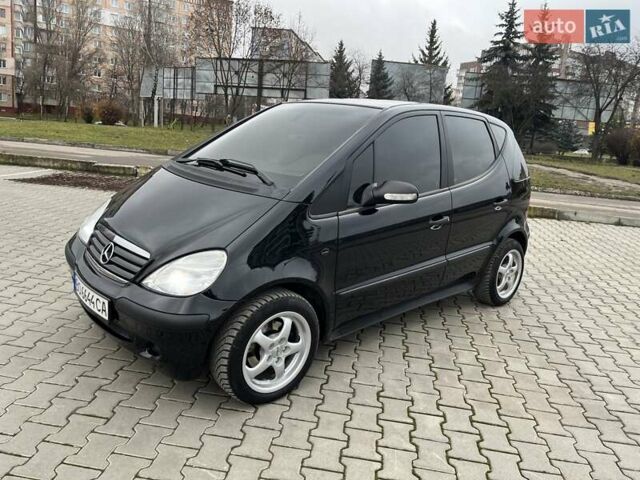 Черный Мерседес А класс, объемом двигателя 1.6 л и пробегом 79 тыс. км за 5950 $, фото 15 на Automoto.ua