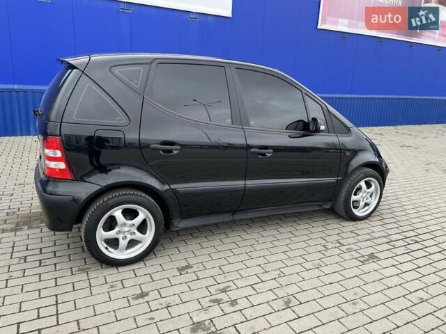 Черный Мерседес А класс, объемом двигателя 1.6 л и пробегом 79 тыс. км за 5950 $, фото 16 на Automoto.ua