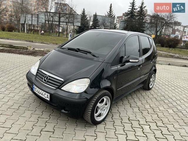 Черный Мерседес А класс, объемом двигателя 1.6 л и пробегом 79 тыс. км за 5950 $, фото 14 на Automoto.ua