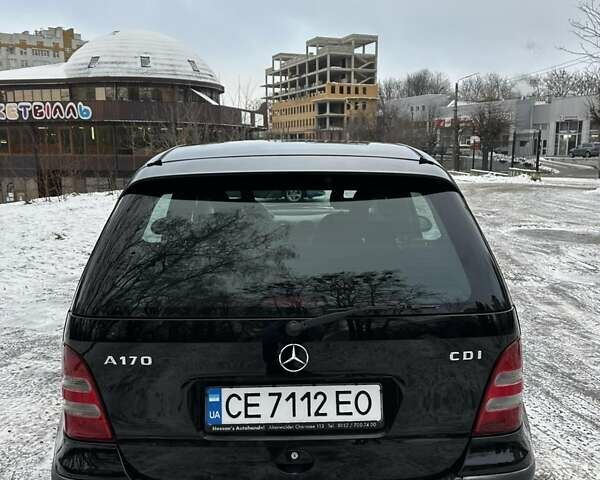 Черный Мерседес А класс, объемом двигателя 1.69 л и пробегом 276 тыс. км за 3850 $, фото 9 на Automoto.ua