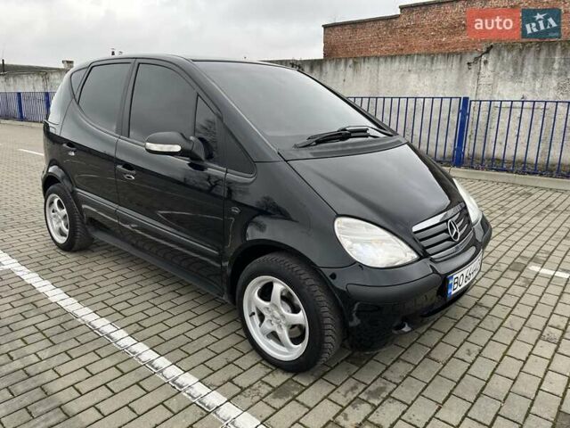 Черный Мерседес А класс, объемом двигателя 1.6 л и пробегом 79 тыс. км за 5950 $, фото 22 на Automoto.ua