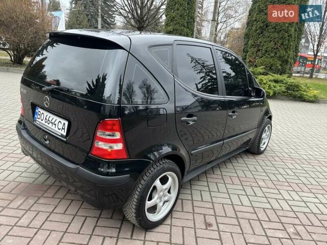 Черный Мерседес А класс, объемом двигателя 1.6 л и пробегом 79 тыс. км за 5950 $, фото 42 на Automoto.ua