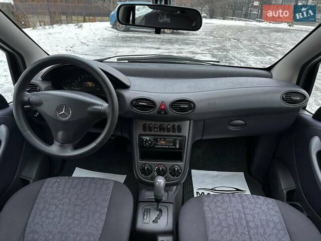 Черный Мерседес А класс, объемом двигателя 1.69 л и пробегом 276 тыс. км за 3850 $, фото 91 на Automoto.ua